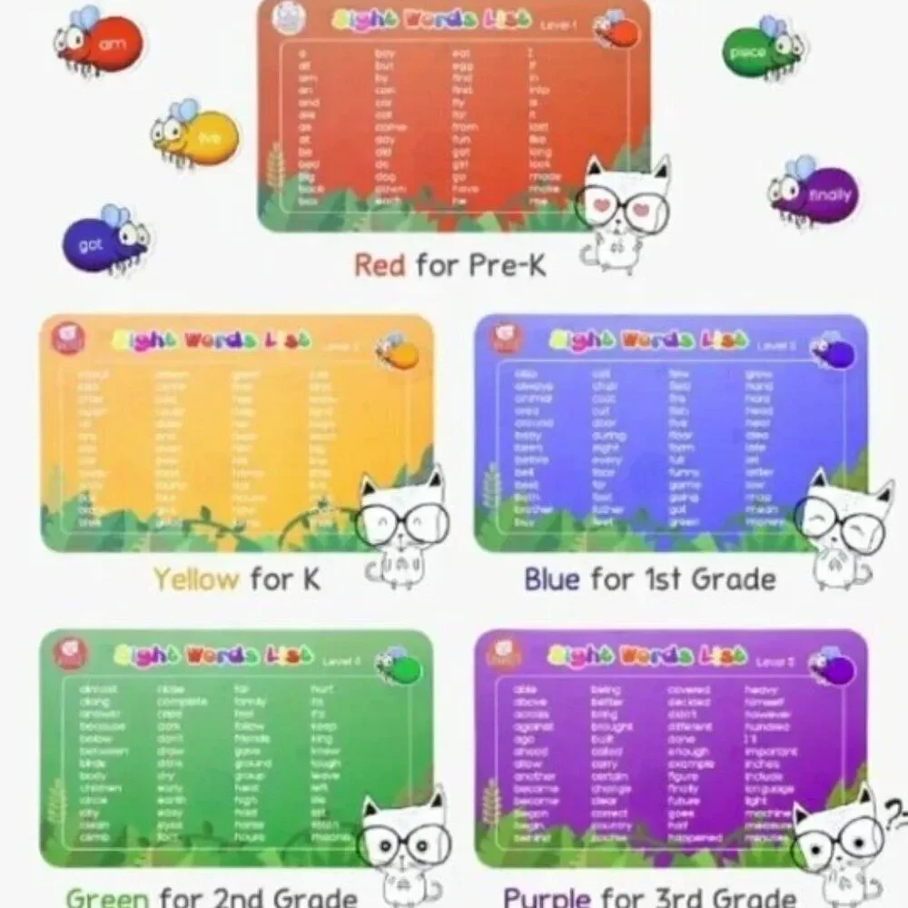 SIGHT WORD FLYSWATER GAME PRE K-3RD GRADE